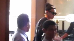 Leaving Hotel In Malaysia