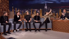 Floor Interview On The Tonight Show