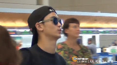 洛杉矶返韩 送机