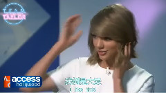 Taylor Swift讨论新的MV<Bad Blood>