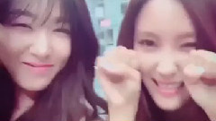 Instagram更新With Tiffany&朴孝敏