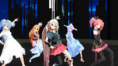 VOCALOID家族,初音未来 - イアイア★ナイトオブデザイア(第15回MMD杯本選)