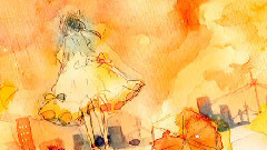 初音未来 - 背景,夏に溺れる