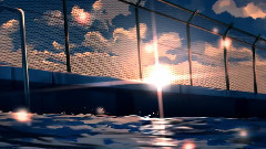 夜明けと蛍(窓付き@)