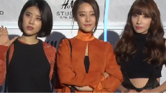 佑丽&卢乙&智淑 出席H&M STUDIO AW 2015 COLLECTION