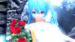 初音未来 - 白い雪のプリンセスは