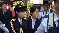 本所警察署交通安全キャンペーン イベント入り (小栗有以)