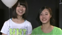 HKT48 ひまわり組 パジャマドライブ 公演 若田部遥,深川舞子 公演終了後心得