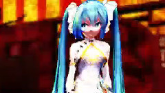 VOCALOID家族 - Miku公主殿下与IA小天使,白丝的极致诱惑!