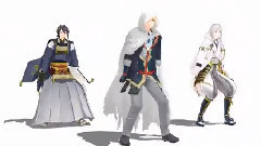 山姥切国広 三日月宗近 鶴丸国永3人でヒビカセ