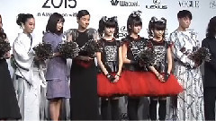 BABYMETAL WOMEN OF THE YEAR 2015受赏