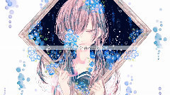 初音未来 - 花唄は群青に浮かんだ