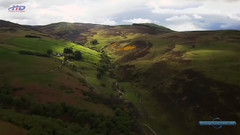 苏格兰风景鸟瞰