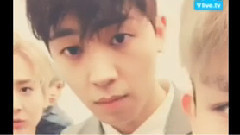 V app TeenTop的封面拍摄现场