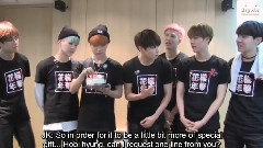 官网更新:庆祝十二月出生的金泰亨&金硕珍 英文字幕