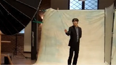 VIXX李弘彬 武林学校海报拍摄现场behind