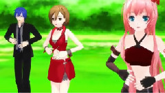 初音未来 - 有頂天ビバーチェをクリプトンファミリーに踊ってもらった