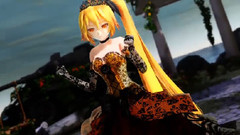 在石海讴歌希望的少女 晚礼服亚北Solei