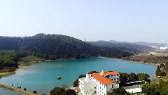 鸟瞰常州城市风光