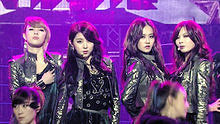 4minute - Volume Up KBS音乐银行现场版 120420