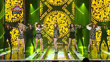 Ladies Code,LADIES' CODE - Bad Girl130403Show champion现场版