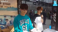 GOT7又在POP UP STORE出现了