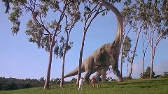 电影<侏罗纪公园>特效片段1