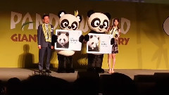 爱宝乐园'熊猫世界'开业仪式