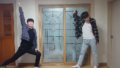 xhlrud推特更新:跳Fire燃烧模仿防弹少年团舞蹈