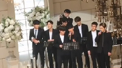 经纪人婚礼 EXO唱祝歌 INS视频一则