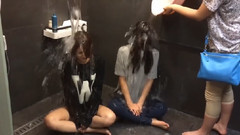 冰桶挑战接力 徐酉奈&金雪炫Cut