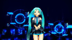 初音未来 - MMD三妈式 初音萝莉的激情演唱