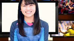 小嶋真子主持足球节目 Fchan TV#2