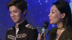 电影<择天记>发布会媒体群访鹿晗CUT