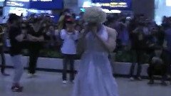 仁川机场出关前