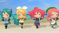 ねんどろいど风モデル达がスキップするだけ