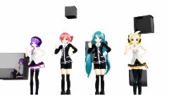 初音未来 - 有顶天Love MMD