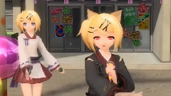 初音未来,镜音双子 - カラフルxメロディ