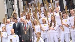 伦敦奥运会火炬传递