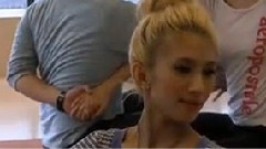 戴佩妮双人瑜伽