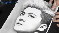 绘画 Sehun