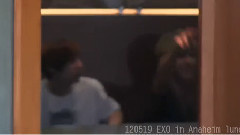 EXO In LA Lunchtime Krisyeo