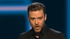 Justin Timberlake Wins People's Choice Awards 2014