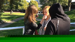 拍摄杂志封面写真