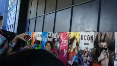 2014 KCON Spica 红地毯离场