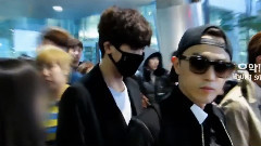 中国活动结束 机场回国