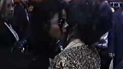 Michael Jackson - American Music Award Backstage