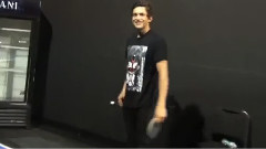 Camila and Austin Playing Ping Pong