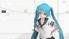 初音未来 - 三妈式可人的象牙色校服小Miku