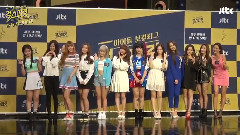 OH MY GIRL,BESTie,SPICA,Lovelyz,SONAMOO - Girl Spirit 12人女团主唱们的制作发布会现场